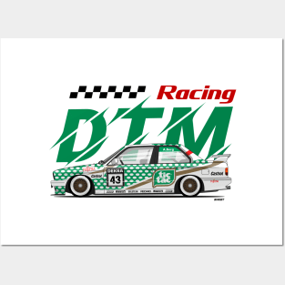 DTM Racing E30 Posters and Art